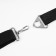 Half-ring-plastic for a bag, 15/25 mm, 2 pcs, silver color