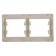 Frame Se Glossa, 2 posts, beige, GSL000202