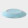 Board ceramic dessert shade "pastel", d = 19 cm, blue color