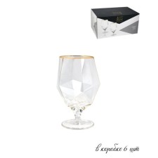 Set of glasses Lenardi, 550 ml, 6 pcs