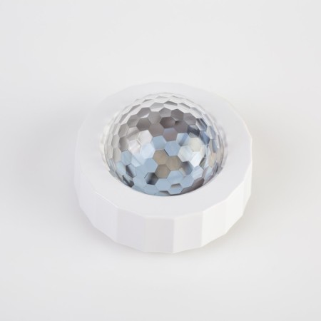 Light device "Mini Disko-Shar" 8 cm, automatic color change, glow RGB, 5 V-1