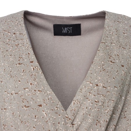 Women's dress MIST PLUS-SIZE, R.50, Green-4