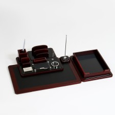 Table 6B1 set (quaranda, sub-d/handle, visits, tray, sediment, block d/papers)