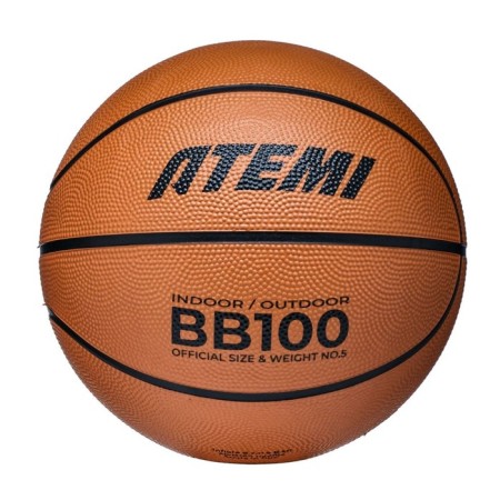 Basketball ball atemi, size 5, rubber, 8 panels, BB100N, district 68-71, glued