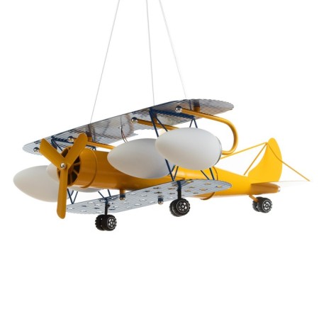 Causte "Airplane" 4he14 40W yellow-blue 67x65x80 cm-1