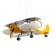 Causte "Airplane" 4he14 40W yellow-blue 67x65x80 cm