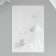 Stickers (stickers) "March 8" 10x15 cm, color silver, 5-318
