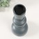 Summary tree for 1 candle "Ellipas" dark gray 9.8x9.8x24 cm
