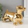 Pigger Ceramics "Golden Dachshund" 24.510.5x16.5 cm