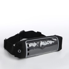 Board Board on a zipper, reflective elements, black color