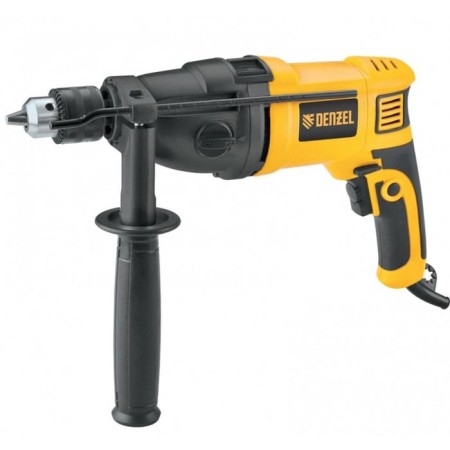 Shock drill Denzel ID-1050, 1050 W, 0-3000/0-1100 rpm, 0-48000/0-17600 FP/min