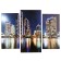Modular picture "Night Megapolis" (2-25x50, 30x60 cm) 60x80 cm