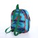 Baby backpack on a zipper, cornflower color