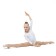 A swimsuit for gymnastics and dancing Grace Dance, p. 26, white color