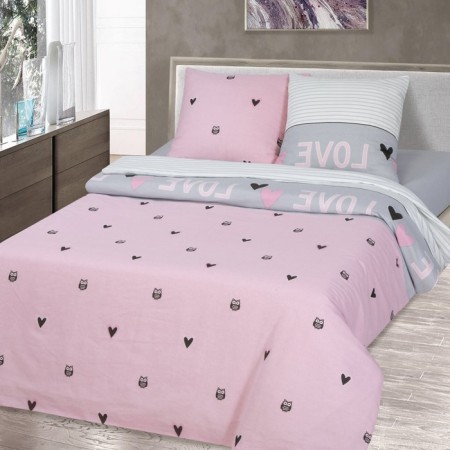 Bed linen Duet Artpostel "Glamur", 143x217cm - 2pcs, 220x240, 70x70cm - 2pcs
