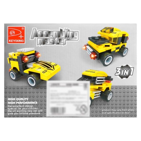 Designer "Race", 3 assembly options, 66 parts-5