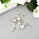 Decor for creativity Metal "Turtle" silver 1.5x1.2 cm