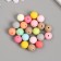 Beads for creativity plastic "Macaruns" matte d = 1.2 cm set 20 g