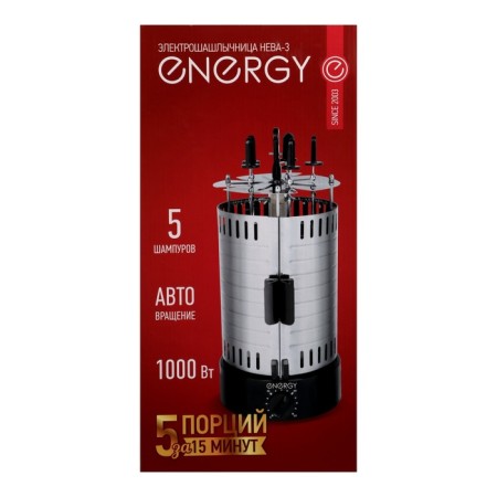 Energy Energy Energy Neva-3, 1000 watts, 5 skewers, silver-black-7