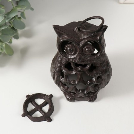 Cast iron candle for 1 candle "Eagle" 7.5x8.5x13.5 cm-4
