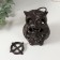 Cast iron candle for 1 candle "Eagle" 7.5x8.5x13.5 cm