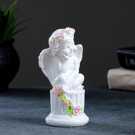 Figure "Angel on the stand" 5x5x15cm-1