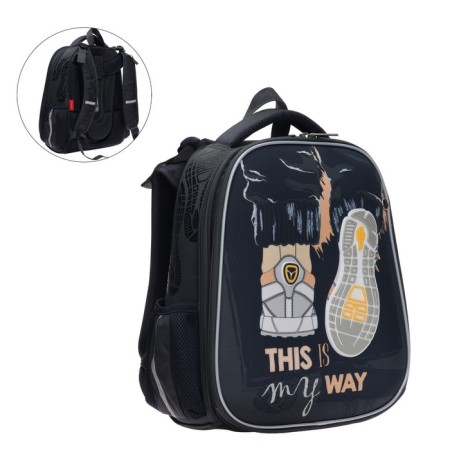 Hatber Ergonomic Classic My Way, 37 x 29 x 17 cm, blue-2