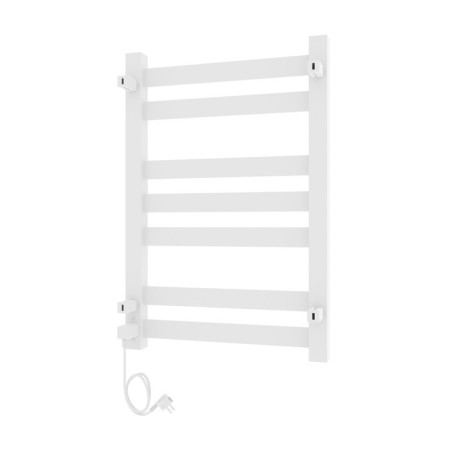 Towel Electric Laris Hephaestus Cheka, 500x800 mm, 7 crossbars, right, white-15