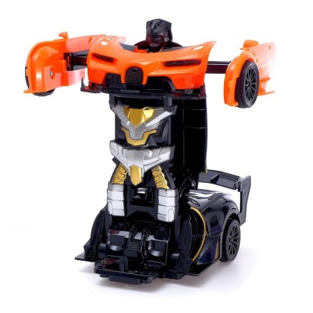 Robot Radio -controlled "Sports", transforms, works from batteries, color mix-17