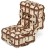 Wooden designer-heading EWA "Metamorphic. Cube "