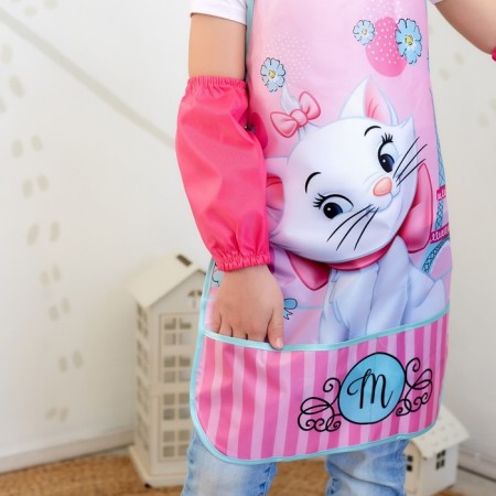 Apron with children "Paris", cats aristocrats, 49x39 cm-3