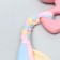 Premium chewing pier toy "Cow", 10.5 x 6.5 x 3.5 cm, pink