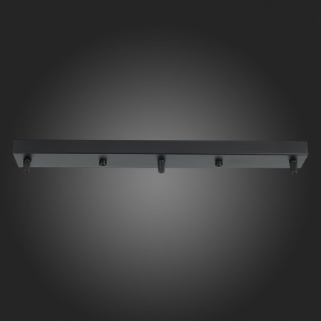 Ceiling fastening for 3 lamps (rectangular) ST LUCE. SL001.413.03. SL001, 50x6 cm, black color-2