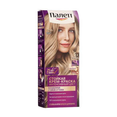 Hair dye Palette, 8-16 ash-cornflower, 110 ml