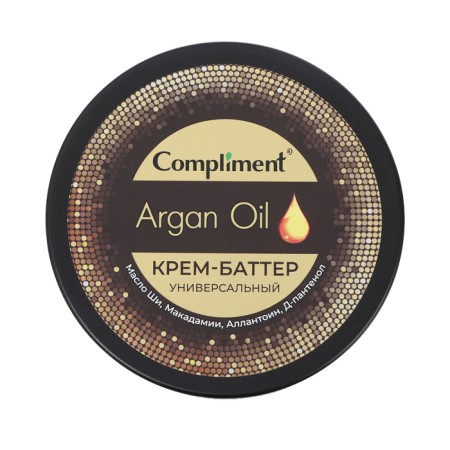 Cream batter for very dry skin Compliment Argan OII power and moisturizing, 200 ml-3