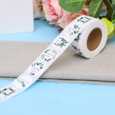 Stickers in the roll 
