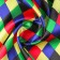 Flap for needlework atlas colored rhombuses 100x150 cm