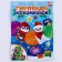 New Year's garland from pompons “Happy New Year! Snowman and penguin "