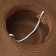 Women's hat Minaku "Leopard" Brown color, rr 56-58