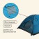 Tart tourist, camping maclay Fergen 4, 4-seater, with vestibule
