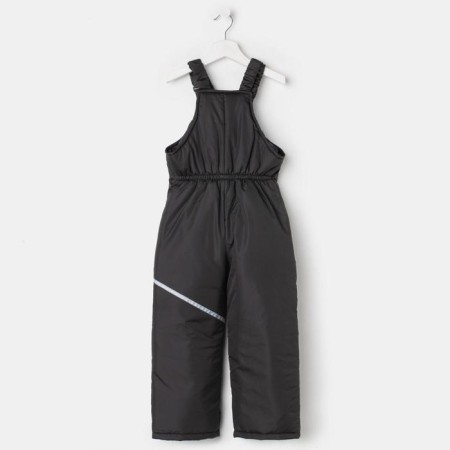 Semi-combinezone children, black color, height 110-116 cm-2