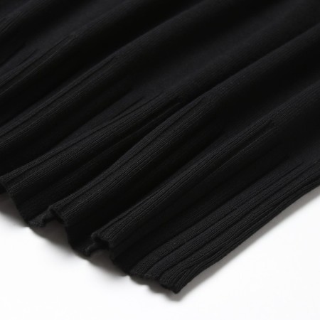 Women's dress, black color, one size (44-50)-7