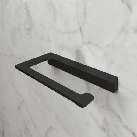 IDDIS SLIDE toilet paper holder, without cover, black-7