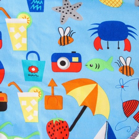 A waterproof diaper, 50x65 cm., Blue mix-5