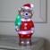 LED figure "Bear with a Christmas tree" 10 × 30 × 10 cm, acrylic, 30 LED, 220 V, glow of white