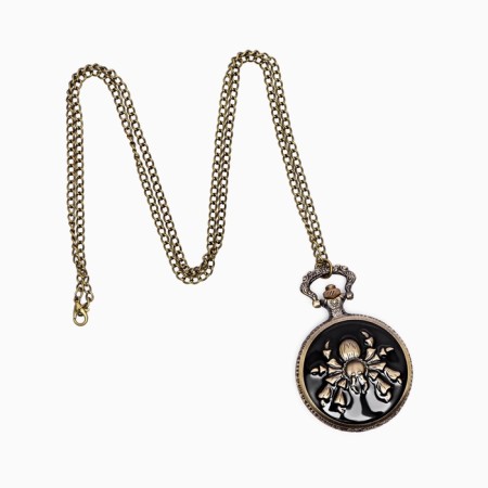 Pocket watches "Spider", quartz, D dial - 3.5 cm-3