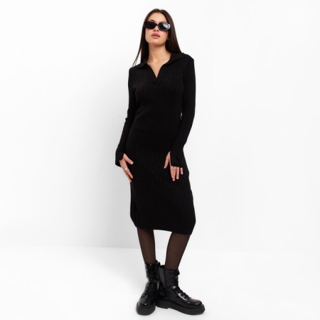 Women's dress MIST MIDI, p. 42, black