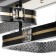 Causteen with PDD "Tilda" 2xLED 88W 3000-6000K RGB black gold 60x35x16cm