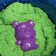 Space sand green, 1 kg