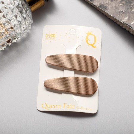 Invisibility for hair "Paula" (set 2 pcs) texture, 5 cm, gold